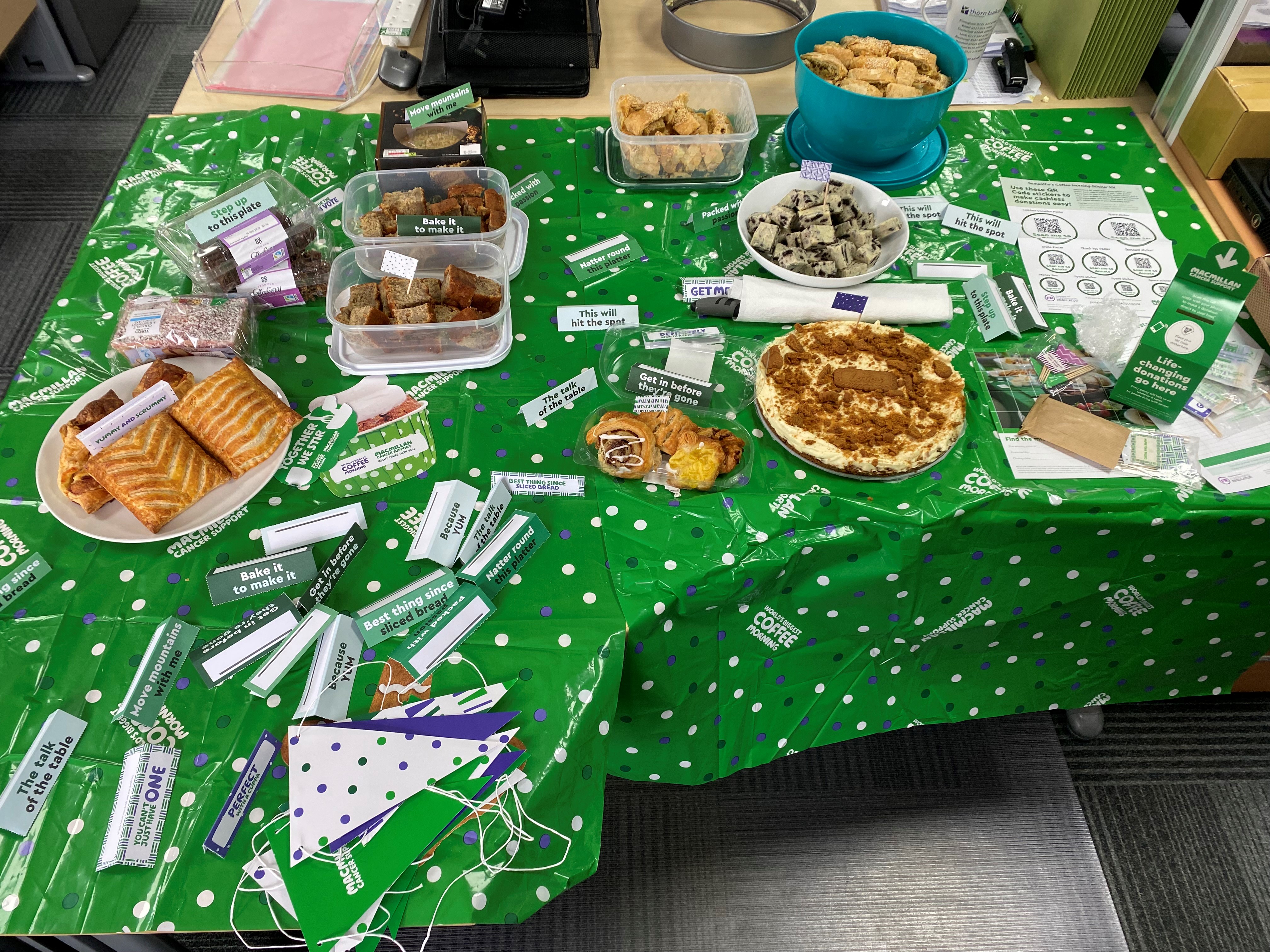Macmillan Coffee Morning 2025